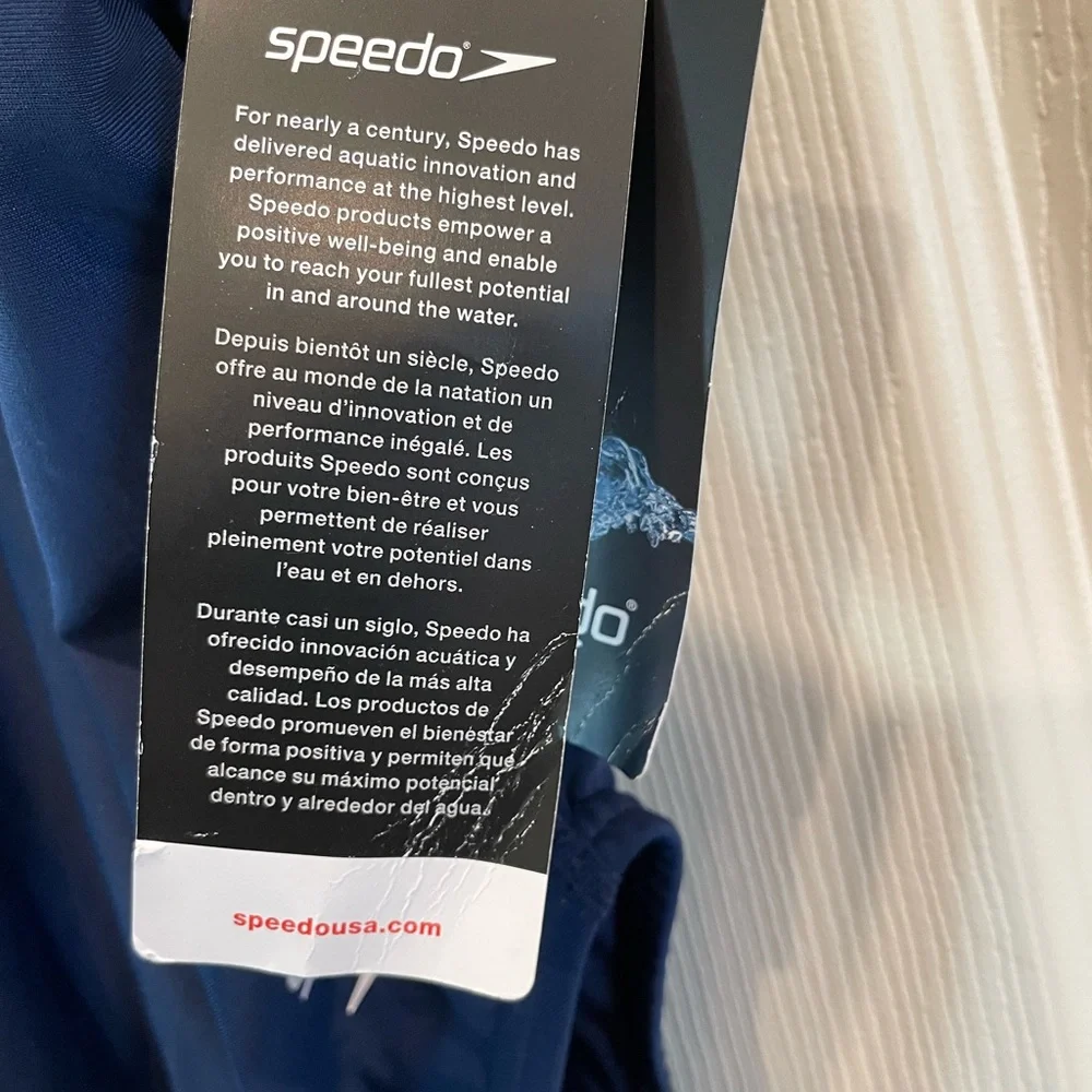 Speedo pro LT Women’s 6/32 Team blue one piece Super pro back Swimsuit New